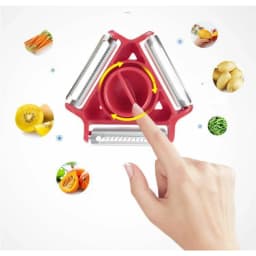 Stainless Steel Multifunctional 3 IN 1 Vegetable Fruits Peeler Shredder Shredded Peeling Artifact Kitchen Tool Accessories