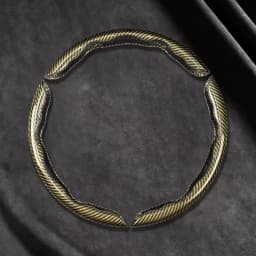 2/3PCS Laser Carbon Fiber Silicone Car Steering Wheel Cover 1K Micro Fiber Leather PVC Wheel Booster Cover Non-Slip Universal