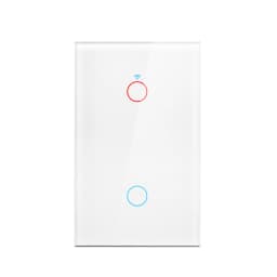 US WiFi Smart Wall Switch Touch Sensor LED Light Switches RF433 1/2/3/4 Gang Works with Tuya Smart Home APP Alexa Google Home