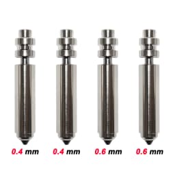 Upgrade Anycubic Kobra X/Kobra 4 Hotend Bimetallic Nozzle Heating Assembly For Anycubic Kobra X 0.2/0.4/0.6/0.8mm 3D Printer