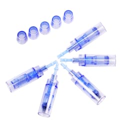 10Pcs Dermapen Nano Needles Microneedling Bayonet Tattoo Removal 9 12 24 36 42pin Cartridge Needle For A1 Disposable Replacement