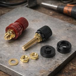 2pcs/Set 6mm 8mm Battery Terminal Connector Kit, Remote Power Junction Post for Car Auto Accessories
