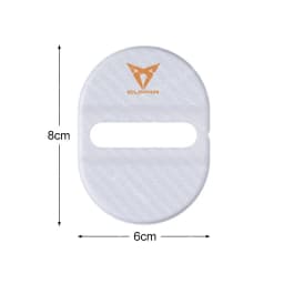 Silicone Car Door Lock Buckle Protection Cover Elastic For Seat Cupra Ateca Born Leon IBIZA Raval Formentor Terramar valve core