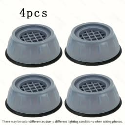 4PCS Anti-Vibration Washing Machine Feet-Suitable for Refrigerators for Anti-Slip Stability,Anti-Slip Base,Sound Dampening Pads