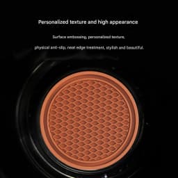 2 pcs Black Car Auto Cup Holder Anti Slip Insert Coasters Pads Interior Accessories For Most Cups Accessories
