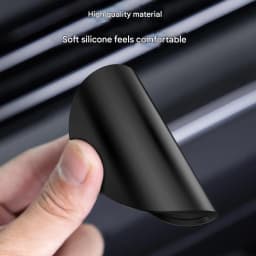 2 pcs Black Car Auto Cup Holder Anti Slip Insert Coasters Pads Interior Accessories For Most Cups Accessories