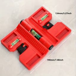 Magnetic Column Level, Adjustable Folding Column Level with Elastic Ring Level, suitable for Pipeline Tree Columns