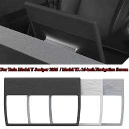 For Tesla Model Y Juniper 2026 Model YL Central Control Display Screen Protector 16-inch Silicone Protective Frame Edge Cover