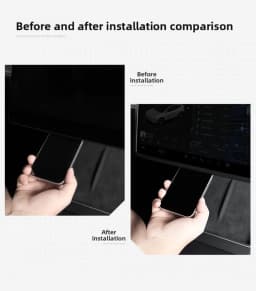 For Tesla Model Y Juniper 2026 Model YL Central Control Display Screen Protector 16-inch Silicone Protective Frame Edge Cover