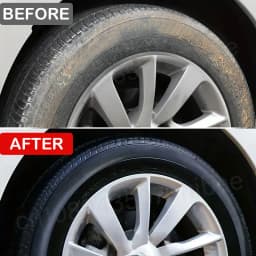 Tire Coating Wax Car Tire Retreading and Film Plating Cream Tire Shine Coating Wax Auto Rubber Parts Shiny Paste Anti-Aging