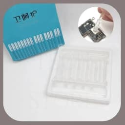 24pcs/bag Camera Lens Cleaner Stick Synthetic Resin Gel for iPhone Android Removes Dust No Damage to Lens or Chip Compact & Safe