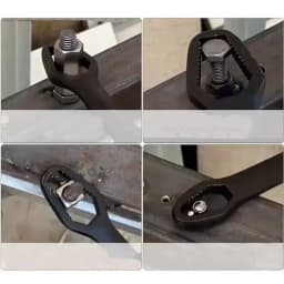 Universal Adjustable Torx Wrench 3-17mm Double-Headed Self-Tightening Glasses Wrench Board for Factory Hand Tools Spanner