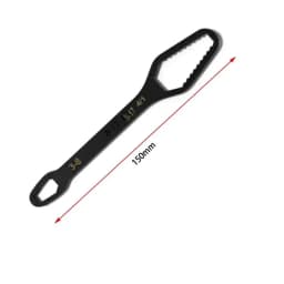 Universal Adjustable Torx Wrench 3-17mm Double-Headed Self-Tightening Glasses Wrench Board for Factory Hand Tools Spanner
