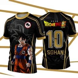 2026 Summer Dragon Ball Retro Fitness T-shirt Men's Oversized 3D Printed Short-sleeved Family Unisex Children's Sports Shirt