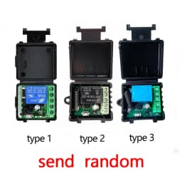 DC 12V 433Mhz RF Wireless Remote Control Switch Relay 1CH Receiver Module For LED Door Electromagnetic Lock DIY
