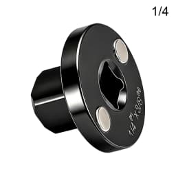 Low-Profile Impact Socket Adapter Set 3/4 to 1,1/2 to 3/4,3/8 to 1/2,1/4 to 3/8 Drive Ratchet Adapter 4 Pcs Socket Adapter Set