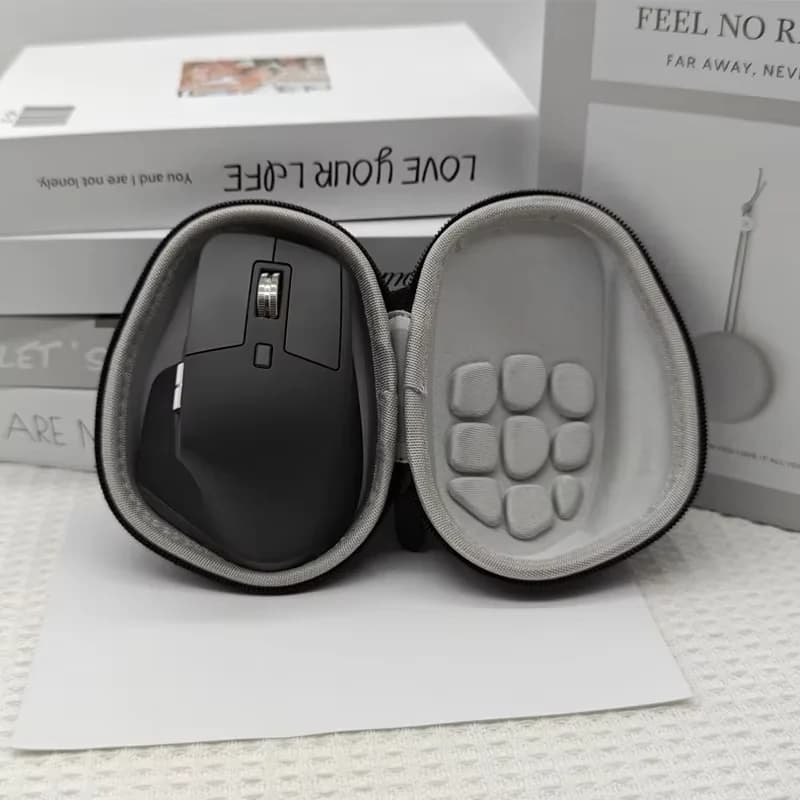 Portable Hard EVA Travel Case for Logitech MX Master 4 Wireless Mouse Waterproof Mice Bag for Logitech MX Master 4