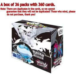 Pokemon 360Pcs Card Prismatic Evolutions Scarlet Violet 151 Destined Rivals Black Bolt English Booster Battle Transaction Card