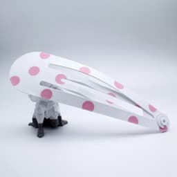 Oversized 28cm Strawberry Polka Dot Hair Clips Novelty Hairpin Y2K Lolita Girl Hair Accessories Cosplay Photo Prop Festival Gift