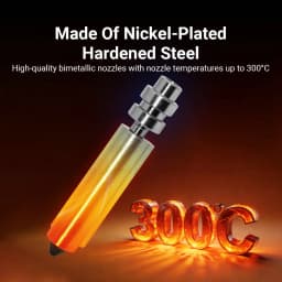 Kobra X Bimetallic Nozzle For Anycubic Hotend Print Head Assembly Kobra X Hotend Nozzles 3D Printer Accessories
