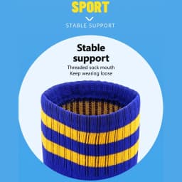 Loogdeel Football Socks Long Tube Knee Cotton Adults Children Legging Stockings Non-slip Soccer Baseball Running Sports Socks