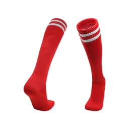 Loogdeel Football Socks Long Tube Knee Cotton Adults Children Legging Stockings Non-slip Soccer Baseball Running Sports Socks