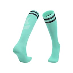 Loogdeel Football Socks Long Tube Knee Cotton Adults Children Legging Stockings Non-slip Soccer Baseball Running Sports Socks