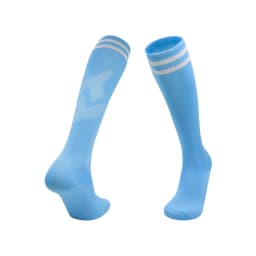 Loogdeel Football Socks Long Tube Knee Cotton Adults Children Legging Stockings Non-slip Soccer Baseball Running Sports Socks