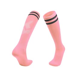 Loogdeel Football Socks Long Tube Knee Cotton Adults Children Legging Stockings Non-slip Soccer Baseball Running Sports Socks