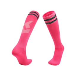 Loogdeel Football Socks Long Tube Knee Cotton Adults Children Legging Stockings Non-slip Soccer Baseball Running Sports Socks