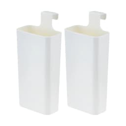 Toilet Solid Dispenser-Tank Replacement Part,Toilet Bowl Cleaner Buffer Box,Hanging Slow-Release Dispenser,Extends Cleaning Time
