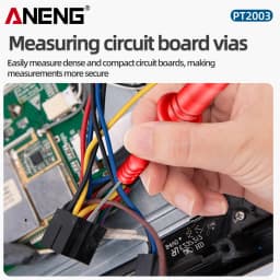 1000V/10A Pen Extension Needle Tip Multimeter Wire ANENG PT2003 1 Pair Probe Tip Test Fine Tip Bendable Probe Detachable Tools