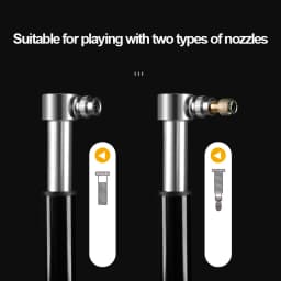 Mini Bike Pump Schrader Presta Valve MTB Road Cycling Pump Aluminum Alloy Bicycle Hand Air Pump Tire Inflator Cycling Equipment