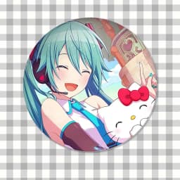 Cute Anime-H-hatsune-MikuS Kawaii Badge Pins For Friend, Backpack, Clothing, Collectible Accessories, Jewelry Gift