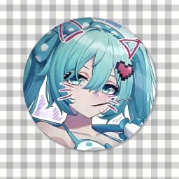 Cute Anime-H-hatsune-MikuS Kawaii Badge Pins For Friend, Backpack, Clothing, Collectible Accessories, Jewelry Gift