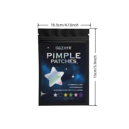 480/960/1440pcs Multi-Color Star Hydrocolloid Patches, Gentle Acne & Blemish Stickers, Invisible & Skin-Safe, Travel Ready