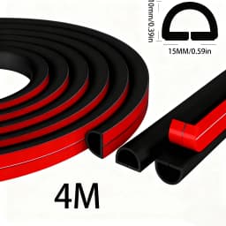 1/4M Flexible Floor Cable Cover, Self-Adhesive Wall Cord Hider, Internet Wire Duct & Cable Management