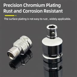 1/4" 3/8” 1/2” Square Drive To 1/4" Hex Shank Socket Adapter Converter Quick Change Bits Holder Repair Hand Tools Accessories