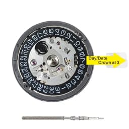 Japan Genuine NH35 Automatic Mechanical Movement High Accuracy 24 Jewels Mod Watch Replacement China NH35A Date at 3:00