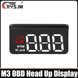 M3 OBD2 HUD / M1 GPS Head Up Display Auto Projection GPS Speedometer Digital Car Accessories Glass Projector Display HUD Alarm