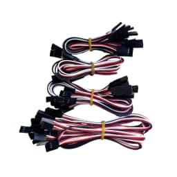 10pcs 100mm/150mm/200mm/300mm/500mm RC Servo ExtensionCord Cable Wire Lead JR For Rc Helicopter Rc Drone