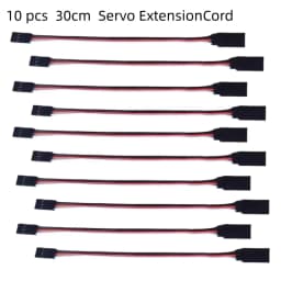 10pcs 100mm/150mm/200mm/300mm/500mm RC Servo ExtensionCord Cable Wire Lead JR For Rc Helicopter Rc Drone