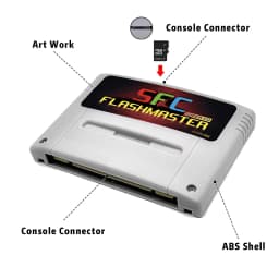 3000 in 1 OS.V12 SFC Game Card For Super Famicom With 8GB TF Card For SNES SFC Video Game Console Game Accessories