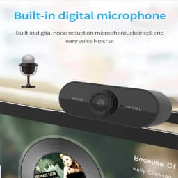 New Mini Web Camera PC Full HD With Microphone USB Plug Support Laptop Desktop Suitable For Video Calls Conference Live Work