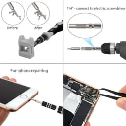 122 in 1 Magnetic Precision Screwdriver Set PC Phone Electronics Repair Tool Kit