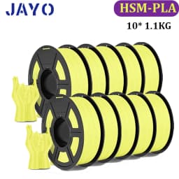 JAYO High Speed Matte PLA 10Rolls HSMPLA Multiple Colors Mixed Filament 175mm Non-toxic Bubble Free Suitable for 3D Printing