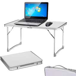 60CM Picnic Table Lightweight Camping Portable Aluminum Heavy Duty Folding Dining Foldable Garden Party BBQ Outdoor Cooking