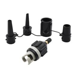Air Valve Adaptor with Air Nozzles Inflatable Pump Adapter Air Valve Pump Connector for Inflatable Boat Stand-Up Paddleboard Bed