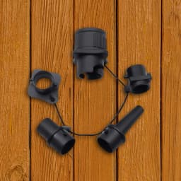 Air Valve Adaptor with Air Nozzles Inflatable Pump Adapter Air Valve Pump Connector for Inflatable Boat Stand-Up Paddleboard Bed