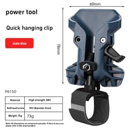 Self-locking Drill Holder Belt Clip Quick Release High-hardness Quick-hook Tool Holder Portable Tool Organizer
